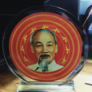 Kỷ niệm chương hình chân dung Bác Hồ - Ho Chi Minh Presedent